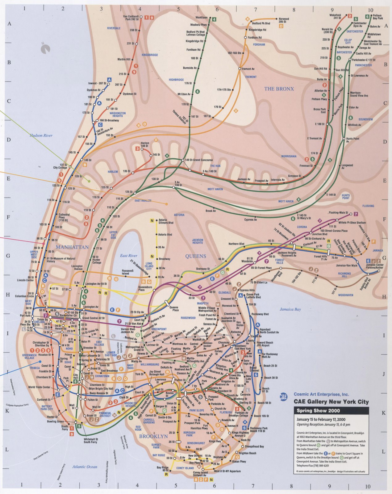 nyc penis subway map | Chance Narrative